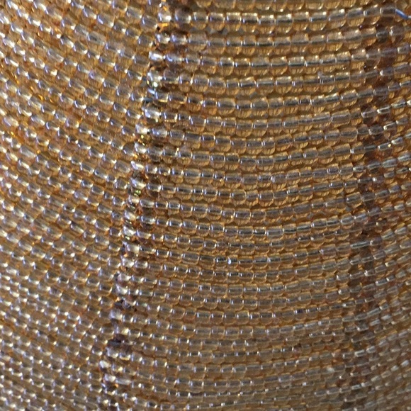 4 Gold Beaded small decorative lamp shade available sold separately - Picture 8 of 8